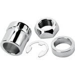 Colony 2613-4 Chrome Plated Custom Rear Axle Nut, Lock And Spacers. Fixed Price $45.95.