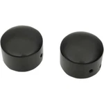Drag Specialties 0214-1235 Front Axle Caps, Gloss Black #8. Fixed Price $39.95.