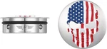 Figurati Designs FD24-AFSKULL-SS Swingarm Pivot Cover-stainless Steel W/. Fixed Price $53.48.