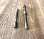 1967 1968 Yamaha YL2C YG5T YG5S Front & Rear Oem Wheel Axle Shaft Bolt. Fixed Price $27.62.