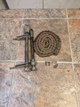 1967 Bridgestone 350 Gtr Front Rear Axle W/ Spacers Oem Chain. Fixed Price $30.00.
