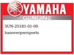 Yamaha Oem Part 3UN-25181-01-00 Axle, Wheel. Fixed Price $22.99.
