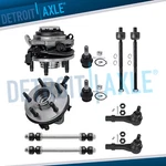 Front Wheel Hub & Bearing Ball Joint Kit For Ranger B4000 4X4 Auto-locking 5-LUG. Fixed Price $180.81.