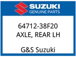 Suzuki Oem Part 64712-38F20 Axle,rear,l. Fixed Price $125.05.