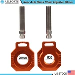 New Rear Axle Block Chain Adjuster 20MM For Ktm Sxf Exc 85 125 200 250 350. Fixed Price $22.62.