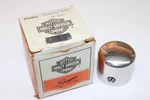 Genuine Harley-davidson Front Wheel Axle Cover Cap 43896-56 Panhead Shovelhead. Fixed Price $60.00.
