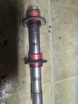 2005-2007 Suzuki Front Axle With Nut Oem #158. Fixed Price $23.47.