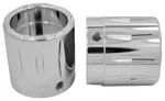 Avon Rival Axle Nut Covers 1IN. Chrome Motorcycle Street Bike Axl-riv-ch. Fixed Price $67.53.