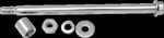Drag Specialties 0214-0582 Axle Rr Chr 80-86 4SP Blt. Fixed Price $81.07.