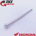 Honda Rear Axle 2013 2026 CRF110F New Genuine Oem 42301-KYK-910. Fixed Price $29.95.