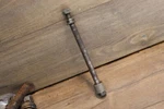 1981 Yamaha Exciter SR185 Front Wheel Rim Axle Pivot Bolt With Spacers. Fixed Price $25.00.