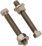 Works Connection Titanium Axle Adjuster Bolts 8MM #70-630. Fixed Price $36.54.