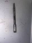 85-87 Honda XR-600R Front Axle, 44301-KF0-000. Fixed Price $25.00.