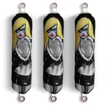 Sexy Girl Shock Covers Yamaha Blaster Yfs Raptor Yfm 250 350 660 (set 3) New. Fixed Price $34.95.