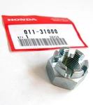 Honda Wheel Rear Hub Axle Castle Nut CB550 CB500 CB450 CL450 CB750F Oem. Fixed Price $13.95.