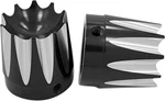 Avon Excalibur Front Axle Nut Covers Black #axl-ex-ano-tour Harley Davidson. Fixed Price $85.95.