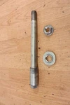 1996 Suzuki RF900R Front Axle W/ Spacer And Nut. Fixed Price $34.00.