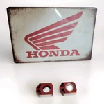 2009-2010 Honda Crf 250R 450R Rear Axle Blocks Works Connection Elite Red. Fixed Price $29.99.