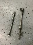 2021 Kawasaki Z125 Pro BR125J Rear & Front Wheel Axle Pair Oem And Spacers. Fixed Price $33.15.