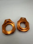 Zeta Axle Blocks Ktm Sx/sxf 125-450 Husqvarna Tc/fc/tx Gas Orange K2. Fixed Price $36.93.