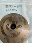 2423-0006 Presicion Plate 1/4 Inch 8205-6 New Old Stock. Fixed Price $36.80.