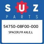 54750-08F00-000 Suzuki Spacer,fr Axle,l 5475008F00000, New Genuine Oem Part. Fixed Price $18.65.
