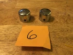 Harley Davidson 44117-07A Front Axle Nut Chrome Cover Vrsc Sportster Softail Xg. Fixed Price $5.00.
