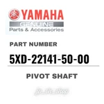 Yamaha Genuine Oem Parts Pivot Shaft 5XD-22141-50-00 For WR250F. Fixed Price $68.03.