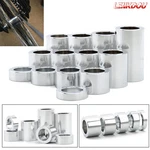 13PCS Aluminum Wheel Axle Spacers Kit Id 1" Od 1/2" For Harley Touring Dyna. Fixed Price $23.98.