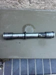 1996 Kawasaki Ninja ZX11D Front Axle, Rim #62524. Fixed Price $45.00.
