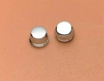 Chrome Front 1" Axle Nut Covers Harley Dyna Flht Flt Drag Specialties 0309-0217. Fixed Price $39.54.