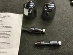 Kuryakyn 1212 Axle Nut Cover Cap & Adjuster Bolt Kit Softail Harley Shovelhead. Fixed Price $74.99.