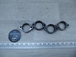 2000 Kawasaki KZ1000P Police K522. Exhaust Header Clamps Flanges. Fixed Price $27.60.