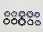 Yamaha XV1700 Road Star Warrior 2002-2009 Front And Rear Wheel Bearings Seal. Fixed Price $43.89.