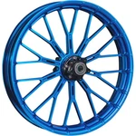 Arlen Ness Forged Billet Y-spoke Front Rim 21IN. X 3.50IN. Blue Motorcycle. Fixed Price $1353.77.