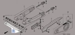 Honda 1987-2007 Cb Shadow Vt Rear Wheel Axle New 42301-MM5-000 Oem. Fixed Price $99.99.