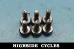 1275 02-03 Honda CBR954RR Front Disc Rotor Screws Bolts 90305-MCJ-000. Fixed Price $6.00.