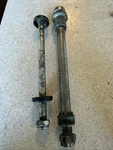 Honda XL250 XL350, Rear Wheel Axle / Swing Arm Bolt. 1973-76. Fixed Price $10.00.