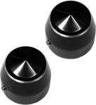 Accutronix Elite Axle Caps 1" Black TAC101-EN. Fixed Price $81.43.