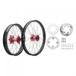 Tusk Impact Complete Front/rear Wheel Package 1.60 X 21 2.15 19 Black. Fixed Price $772.51.