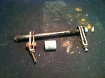 1969/70-76 Honda CB175/CB200/CL175/CL200/SL175 Rear Wheel Axle & Extras. Fixed Price $16.99.
