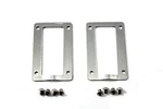 Polished Stainless Steel Rear Axle Protector Plates For Harley-davidson. Fixed Price $44.99.