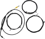 Choppers Standard Black Cable Brake Line Kit LA-8058KT-13B. Fixed Price $389.49.