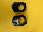 Works Brothers 09-12 YZ250F YZ450F Black Axle Blocks. Fixed Price $25.00.