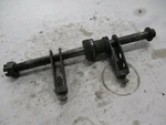Rear Axle With Collars And Drive Chain Tensions 41068-1086 1980 Kawasaki KZ750. Fixed Price $35.00.