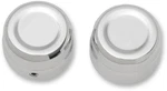 Drag Specialties Billet Rear Axle Caps - 1IN. Chrome Motorcycle Street Bike. Fixed Price $101.64.
