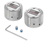 Figurati Designs FD73-FAC-SS Front Axle Nut Cover Stainless Steel With Red .... Fixed Price $149.95.