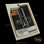 Colony 9991-5, "smooth" Front Axle Spacer Kit, 1995-1996 Fxdwg, Chrome. Fixed Price $43.45.