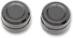 Drag Specialties Billet Front Axle Caps 1IN. Black Motorcycle 0214-0831. Fixed Price $64.19.
