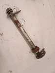 Yamaha TT600 Rear Axle With Chain Adjusters Fits 1983-1986. Fixed Price $15.10.